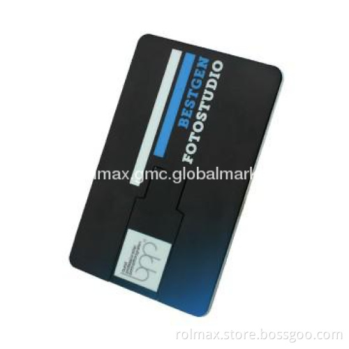 Custom logo Credit Card USB flash drive, card pen drive